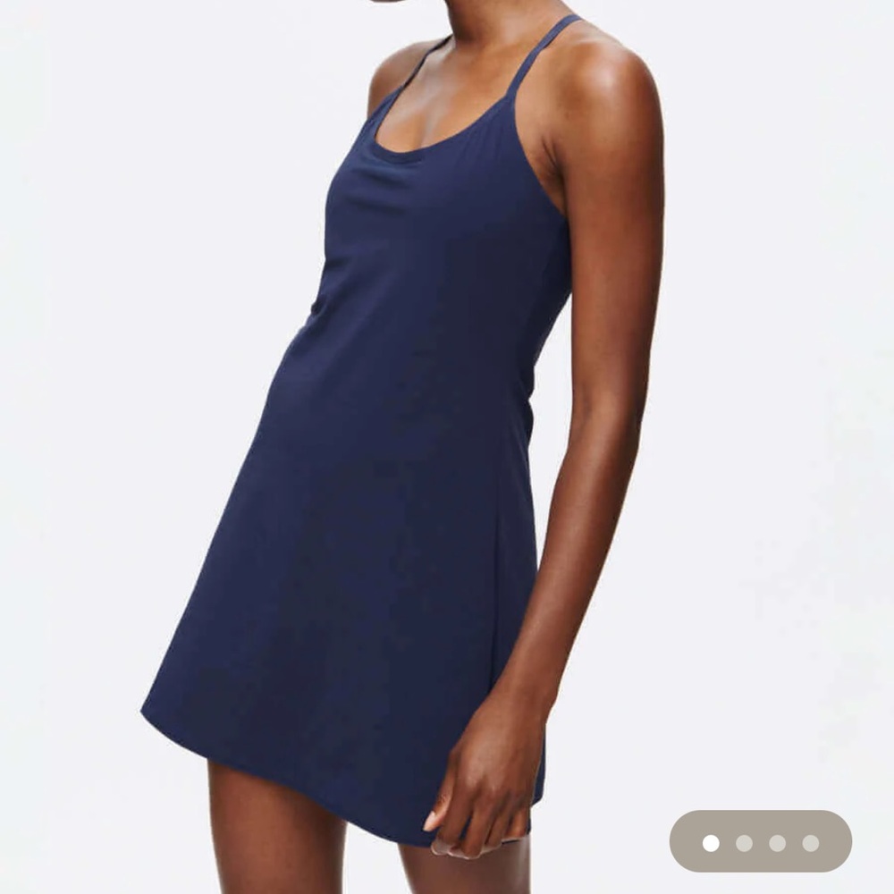 Outdoor Voices Navy Exercise Dress